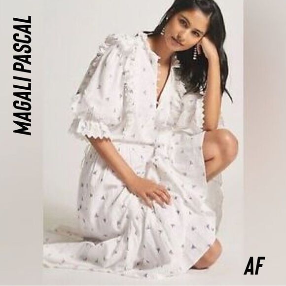 MAGALI PASCAL FLORENCE DRESS MIDI NWT SMALL - Picture 3 of 12